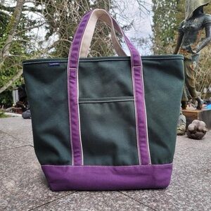 Lands’ end canvas tote bag
